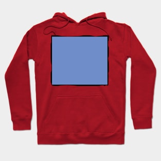 Blue square (Unique ART Style) Hoodie